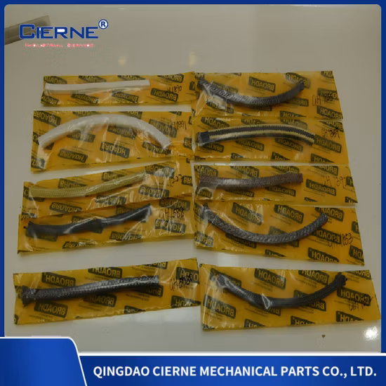 Food Grade White for Steam Valve and Pump Pure PTFE Braided Gland Packing