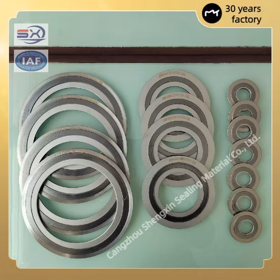 Spiral Wound Gaskets- Graphite with Metal