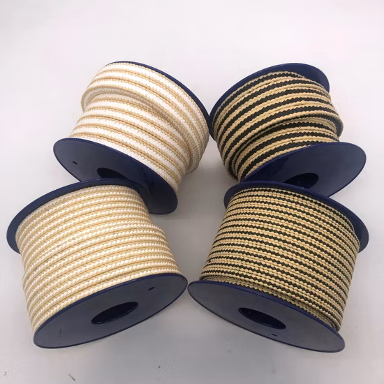 Good Quality Seal Flexible Graphite Gasket Carbonize Fiber PTFE Packing Graphite Fiber Packing
