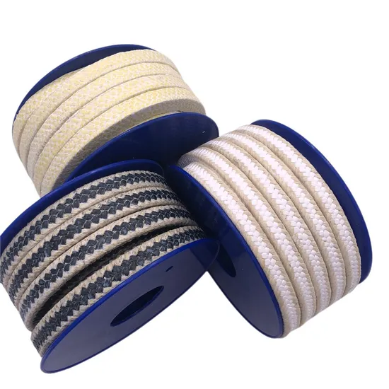Abrasion Resistant, Pollution Resistant Gold Aramid Seal Packing