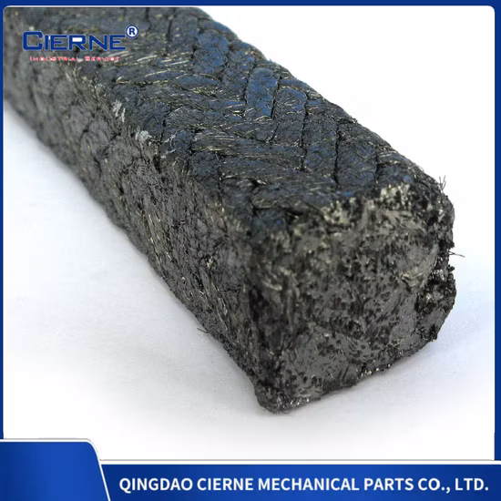 Good Quality Electric Conduction PTFE Graphite Gland Braided Packing for Valve Pump Sealing