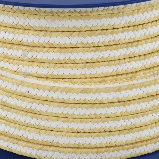 Chrysotile Crisotilo Asbestos Fiber Braided White PTFE Impregnation with Without Oil Lubricant Packing