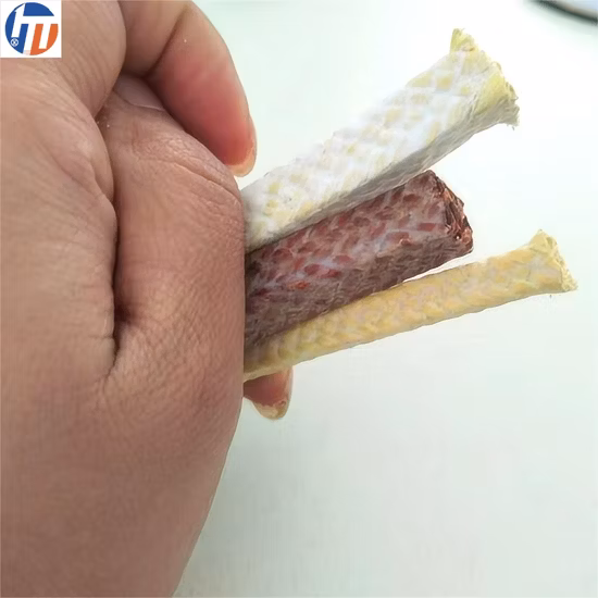 Good Quality Gland Packings Non Asbestos Gasket Sheet PTFE Graphite Packing with Aramid